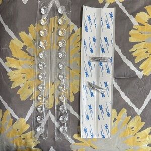 Clear Crystal Wall Hooks